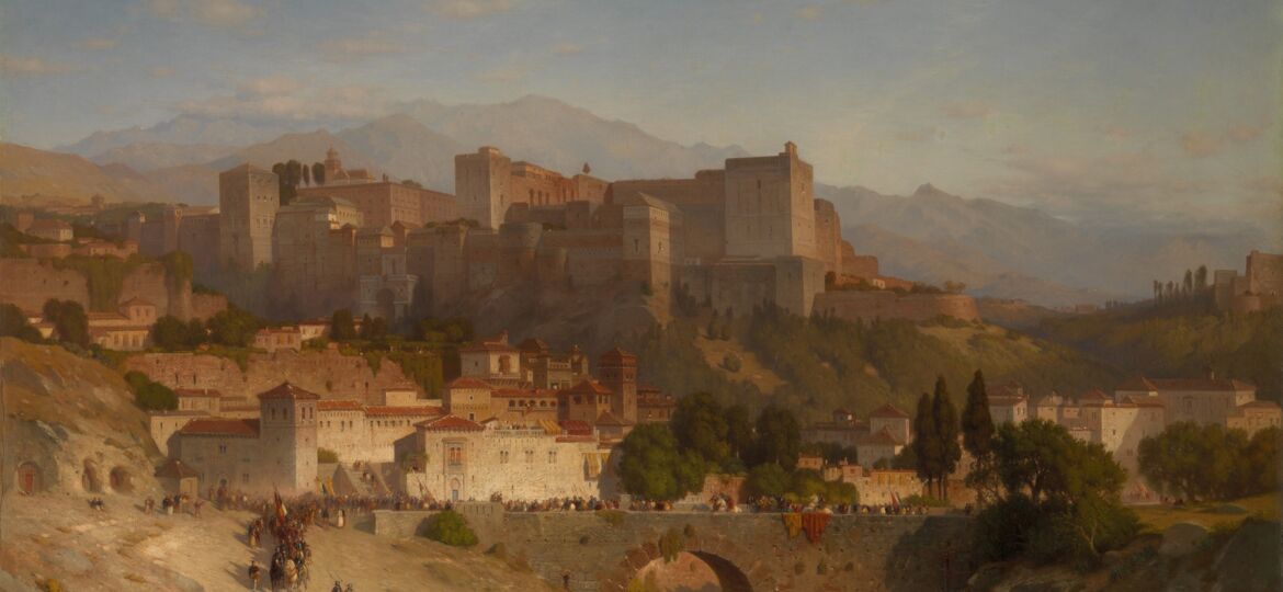 Samuel Colman alhambra 1865